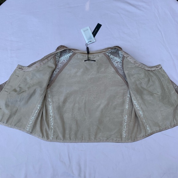 Elie Tahari Caressa Silk and Lace Jacket - Picture 9 of 15